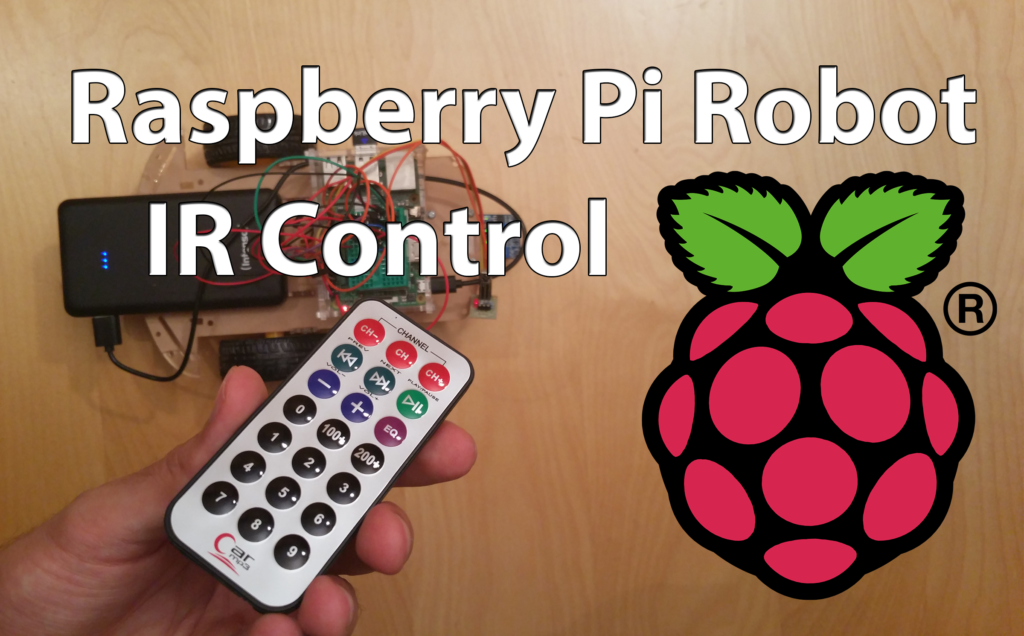 Raspberry Pi Roboter per Infrarot Fernbedienung steuern