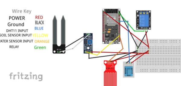 Circuit Diagram Smart Agriculture System