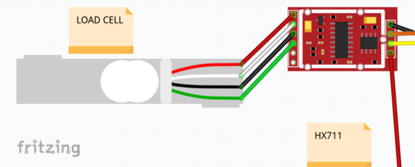 HX711 Anschluss