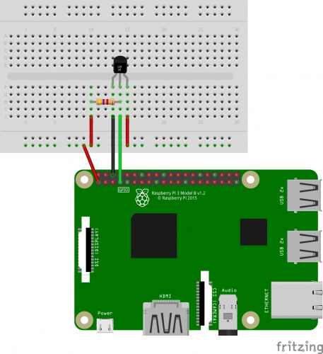Raspberry Pi Temperature Sensor DS18B20 1 Wire Setup