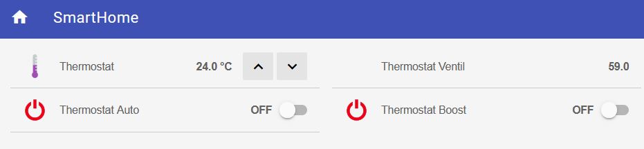 Raspberry Pi eQ-3 OpenHAB 2 UI