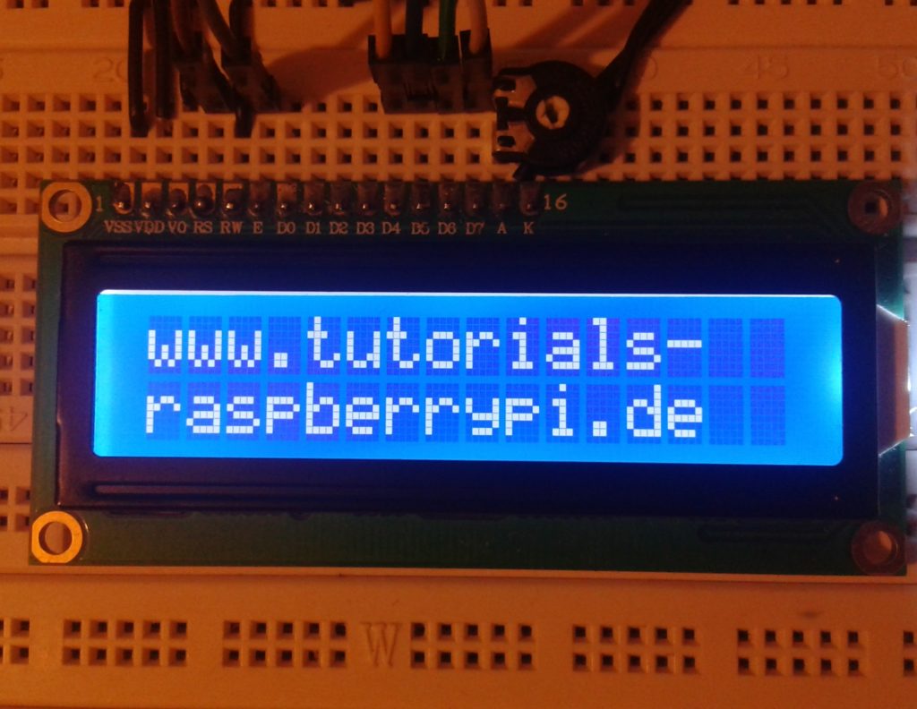 Raspbery Pi LCD Display